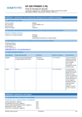 Sure-seal HP250 primer 3.78 ML - FDS